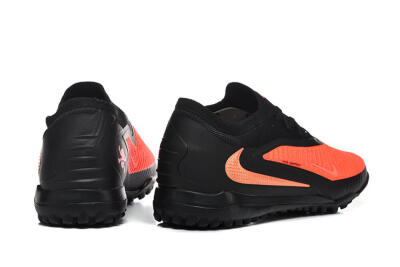 Men's Nike Phantom 6 Low Elite TF Football Shoes - Orange/Vibrant Coral/Jet Black
