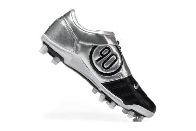 Men's Nike Total 90 III FG Football Boots - Black/Silver/White