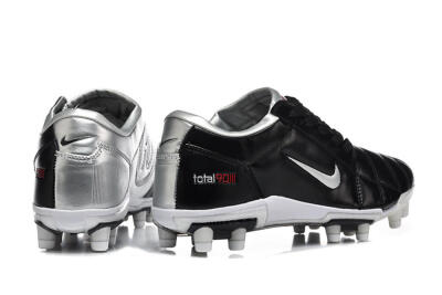Men's Nike Total 90 III FG Football Boots - Black/Silver/White