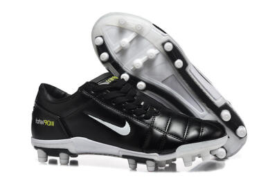 Men's Nike Total 90 III FG Football Boots - Black/Electric Yellow/White