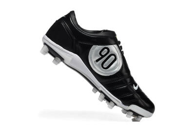 Men's Nike Total 90 III FG Football Boots - Black/Electric Yellow/White