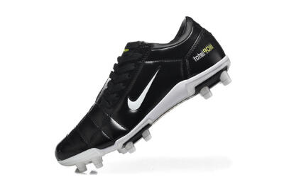 Men's Nike Total 90 III FG Football Boots - Black/Electric Yellow/White