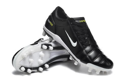Men's Nike Total 90 III FG Football Boots - Black/Electric Yellow/White