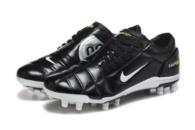 Men's Nike Total 90 III FG Football Boots - Black/Electric Yellow/White