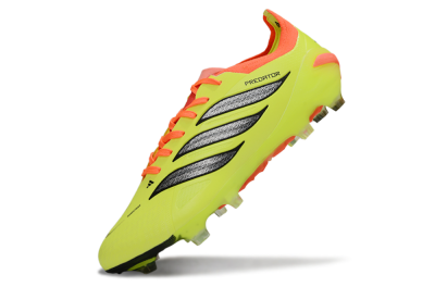 Men's Adidas Predator 26 Elite FG Football Boots - Yellow/Fluorescent Yellow/Neon Orange