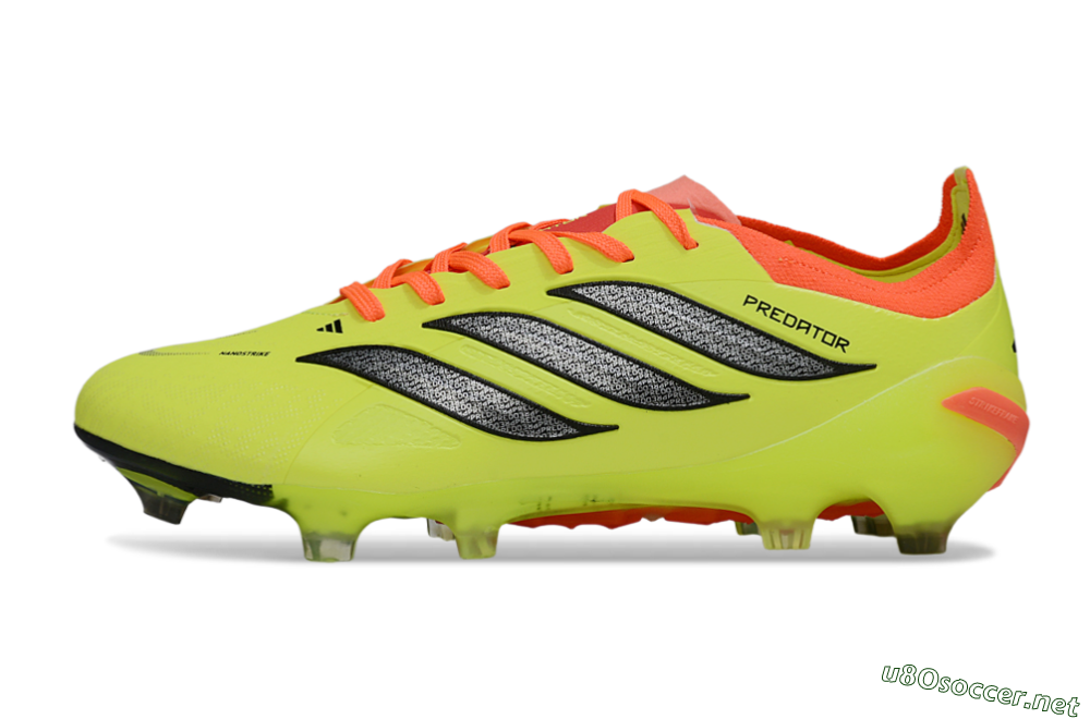 Men's Adidas Predator 26 Elite FG Football Boots - Yellow/Fluorescent Yellow/Neon Orange 0