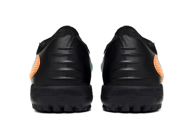 Unisex Nike Phantom 6 Low Elite TF Football Shoes - Green/Aqua Mist/Orange Blaze