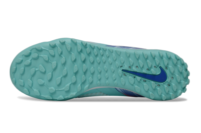 Unisex Nike Phantom 6 Elite High TF Football Shoes - Aqua/Bright Aqua/Coral Burst