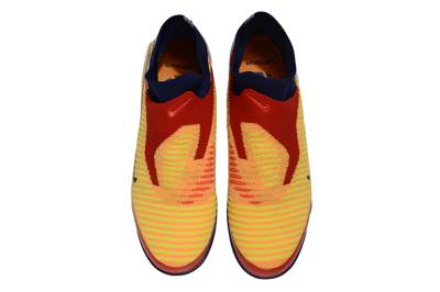 Unisex Nike Phantom 6 Elite High TF Football Shoes - Orange/Fiery Orange/Deep Blue