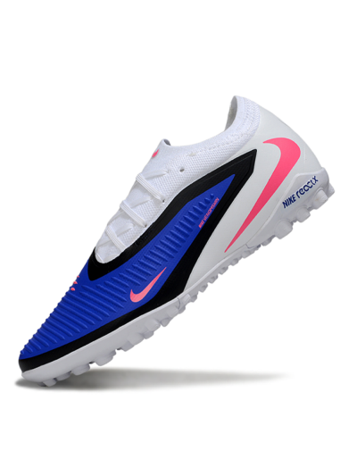 Unisex Nike Phantom 6 Low Elite TF Football Shoes - Blue/Electric Blue/Neon Pink