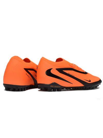Unisex Nike Phantom 6 Low Elite TF Football Shoes - Orange/Black/Neon Orange