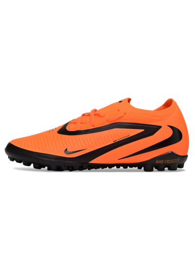 Unisex Nike Phantom 6 Low Elite TF Football Shoes - Orange/Black/Neon Orange