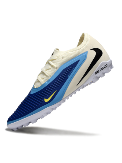 Unisex Nike Phantom 6 Low Elite TF Football Shoes - Blue/Sky Blue/Sandy Beige