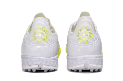 Unisex Adidas F50 Pro TF Football Shoes - Yellow/Luminous Yellow/White