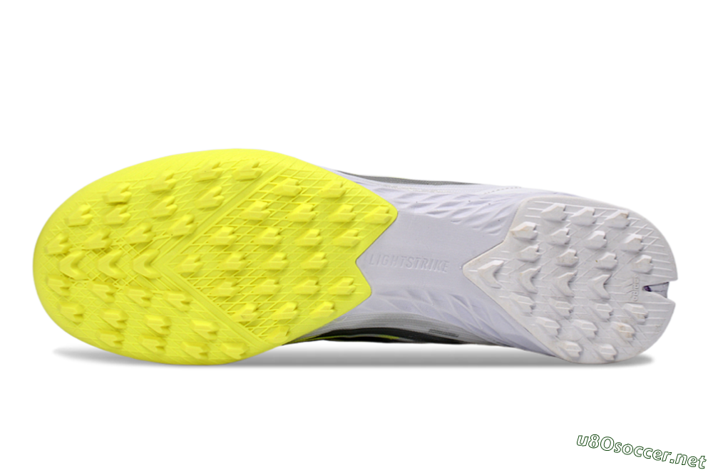 Unisex Adidas F50 Pro TF Football Shoes - Yellow/Luminous Yellow/White 6