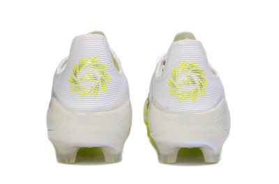 Unisex Adidas F50 Elite FG Football Boots - Yellow/Vibrant Lime/Crystal White