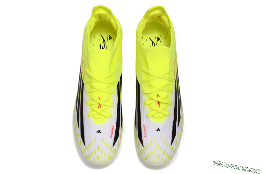 Unisex Adidas F50 Lightstrike Pro FG Football Boots - Yellow/Lime Burst/White Flash 4