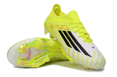 Unisex Adidas F50 Lightstrike Pro FG Football Boots - Yellow/Lime Burst/White Flash