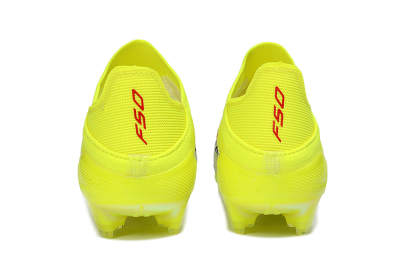 Unisex Adidas F50 Lightstrike Pro FG Football Boots - Yellow/Lime Burst/White Flash