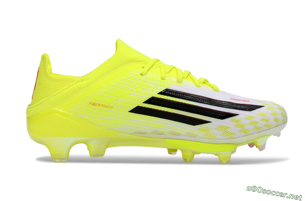 Unisex Adidas F50 Lightstrike Pro FG Football Boots - Yellow/Lime Burst/White Flash 7