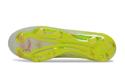 Unisex Adidas F50 Lightstrike Pro Laceless FG Football Boots - Yellow/Luminous Yellow/Electric Green