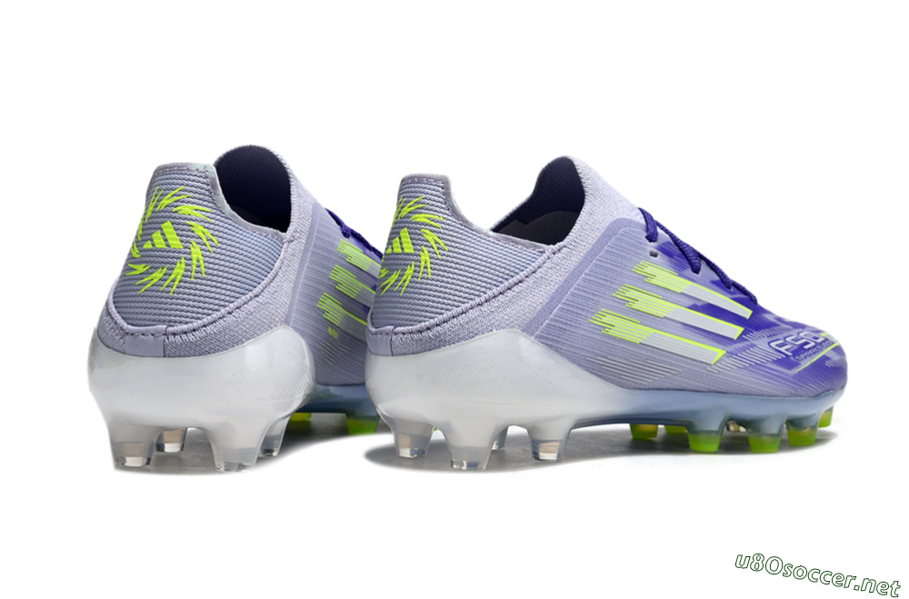 Kids Adidas F50 Elite FG Football Boots - Purple/Vibrant Purple/Electric Yellow 5