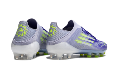 Kids Adidas F50 Elite FG Football Boots - Purple/Vibrant Purple/Electric Yellow