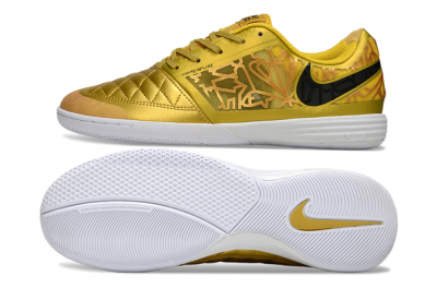 Unisex Nike Lunar Gato 2 IC Football Shoes - Yellow/Golden Yellow/Bright Sunshine