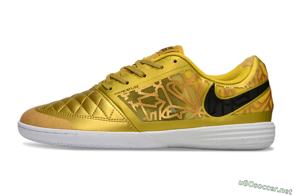 Unisex Nike Lunar Gato 2 IC Football Shoes - Yellow/Golden Yellow/Bright Sunshine 0