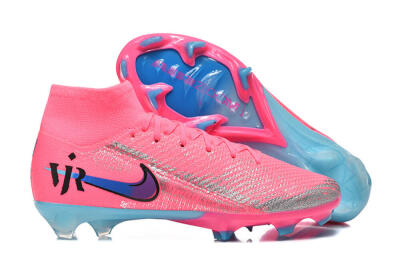 Men's Nike Air Zoom Mercurial Superfly 10 Elite FG Football Boots - Pink/Electric Pink/Blue Ice