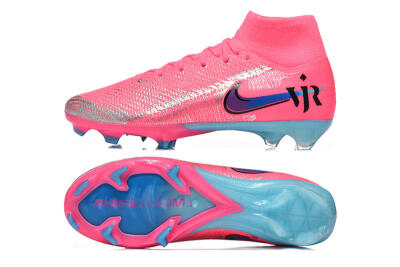 Men's Nike Air Zoom Mercurial Superfly 10 Elite FG Football Boots - Pink/Electric Pink/Blue Ice