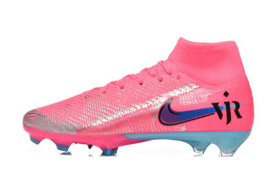 Men's Nike Air Zoom Mercurial Superfly 10 Elite FG Football Boots - Pink/Electric Pink/Blue Ice