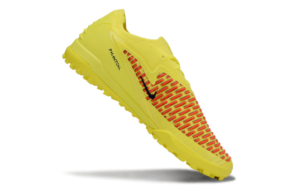 Men's Nike Phantom 6 Low Elite TF Football Shoes - Yellow/Neon Yellow/Flame Orange