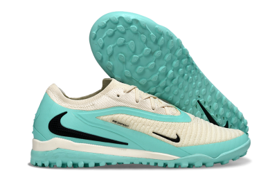 Men's Nike Phantom 6 Low Elite TF Football Shoes - Aqua/Soft Cream/Turquoise Splash