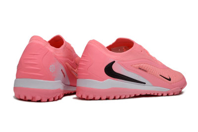 Men's Nike Phantom 6 Low Elite TF Football Shoes - Pink/Electric Pink/Black