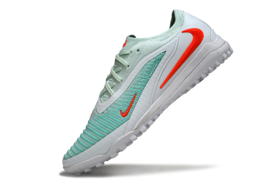 Men's Nike Phantom 6 Low Elite TF Football Shoes - Aqua/Coral Breeze/White Glow