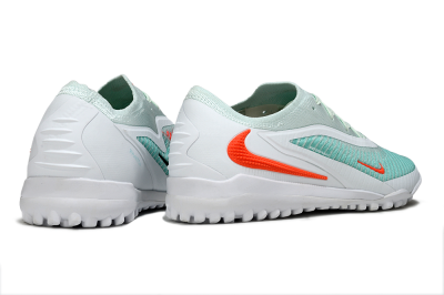 Men's Nike Phantom 6 Low Elite TF Football Shoes - Aqua/Coral Breeze/White Glow