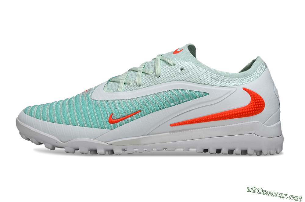 Men's Nike Phantom 6 Low Elite TF Football Shoes - Aqua/Coral Breeze/White Glow 0