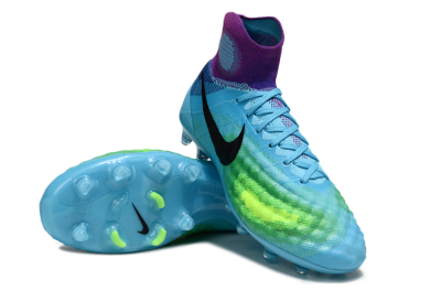 Men's Nike Magista Orden 2 FG Football Boots - Blue/Bright Aqua/Lime Green