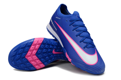 Unisex Nike Air Zoom Mercurial Vapor 16 Elite TF Football Shoes - Blue/Electric Blue/Fuchsia Pink