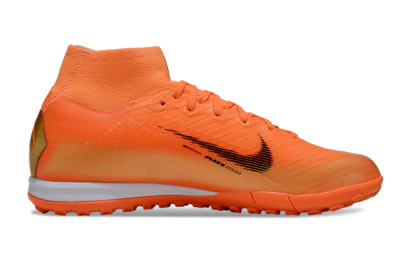 Unisex Nike Air Zoom Mercurial Superfly 10 Elite TF Football Shoes - Orange/Bright Blaze/Black Gold