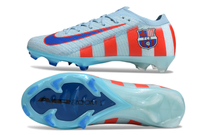 Men's Nike Air Zoom Mercurial Vapor 16 Elite FG Football Boots - Blue/Bright Red/Light Blue