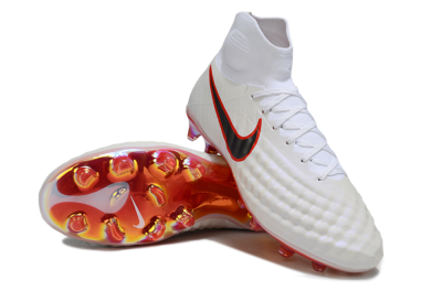 Men's Nike Magista Orden 2 FG Football Boots - White/Fiery Red/Black