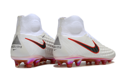Men's Nike Magista Orden 2 FG Football Boots - White/Fiery Red/Black