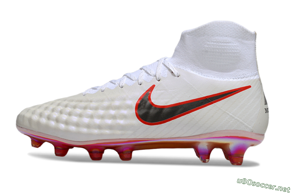 Men's Nike Magista Orden 2 FG Football Boots - White/Fiery Red/Black 0