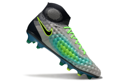Men's Nike Magista Orden 2 FG Football Boots - Gray/Neon Green/Black