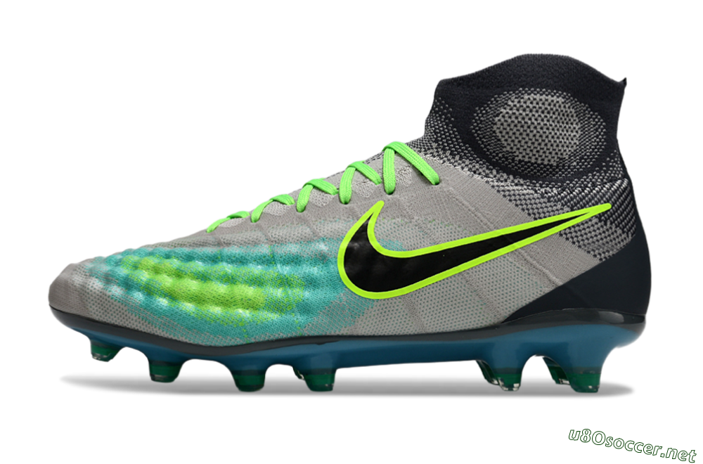 Men's Nike Magista Orden 2 FG Football Boots - Gray/Neon Green/Black 0