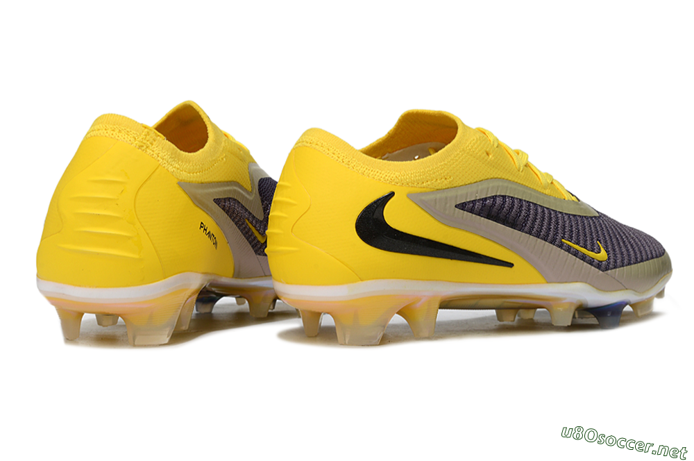 Unisex Nike Phantom 6 Low Elite FG Football Boots - Yellow/Ample Gold/Graphite Gray 6