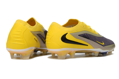 Unisex Nike Phantom 6 Low Elite FG Football Boots - Yellow/Ample Gold/Graphite Gray