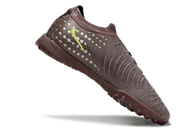 Men's Nike Phantom GX 2 Elite TF Football Shoes - Brown/Olive Green/Gray